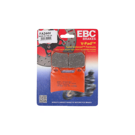 Klocki hamulcowe EBC FA 244 V (2 szt.)
