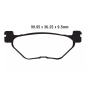 Klocki hamulcowe EBC FA 319/2 V (2 szt.)