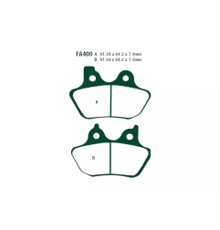 Klocki hamulcowe EBC FA 400 V (2 szt.)