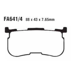 Klocki hamulcowe EBC FA 641/4 V (2 szt.)