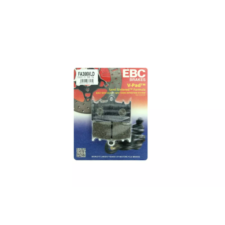 Klocki hamulcowe EBC FA 366 VLD (2 szt.)