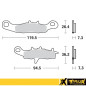 PROX KLOCKI HAMULCOWE KH258 / KH349 KAWASAKI KX 80/85/100 '97-20, SUZUKI RM 85 '05-20 PRZÓD, KAWASAKI KFX 450R 08-14