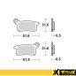 PROX KLOCKI HAMULCOWE KH357 KTM SX 65 '02-22, SX 85 '03-'11 PRZÓD/TYŁ PROX KLOCKI HAMULCOWE KH357 KTM SX 65 '02-22, SX 85 '03-'11 PRZÓD/TYŁ