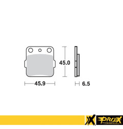 PROX KLOCKI HAMULCOWE KH84 / KH84/3 HONDA CR 80/85 '86-07, CRF 150R '07-09 PRZÓD, YAMAHA YZ 80/85 '93-19