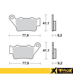 PROX KLOCKI HAMULCOWE KH208 KTM 125/200/250 '94-03 TYŁ
