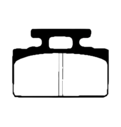 Klocki hamulcowe EBC FA 151 SFAC (2 szt.)