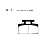 Klocki hamulcowe EBC FA 151 SFAC (2 szt.) Klocki hamulcowe EBC FA 151 SFAC (2 szt.)
