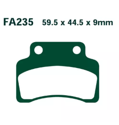 Klocki hamulcowe EBC FA 235 SFAC (2 szt.)