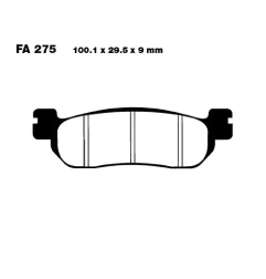 Klocki hamulcowe EBC FA 275 SFAC (2 szt.)