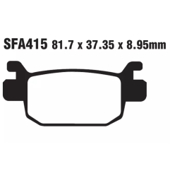 Klocki hamulcowe EBC FA 415 SFAC (2 szt.)