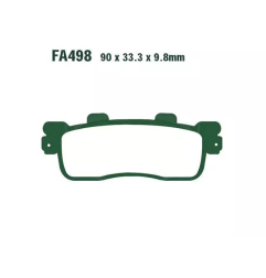Klocki hamulcowe EBC FA 498 SFAC (2 szt.)
