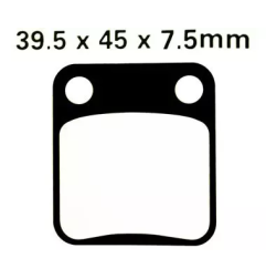 Klocki hamulcowe EBC FA 054 SFA (2 szt.)