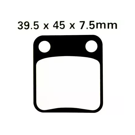 Klocki hamulcowe EBC FA 054 SFA (2 szt.)