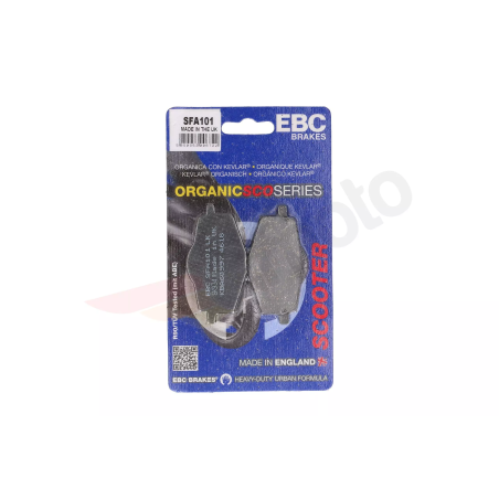 Klocki hamulcowe EBC FA 101 SFA (2 szt.)