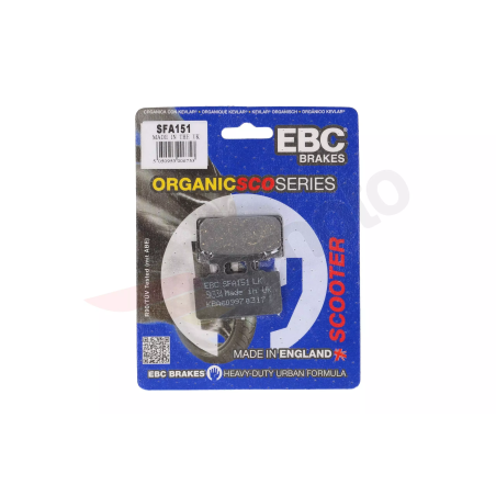 Klocki hamulcowe EBC FA 151 SFA (2 szt.)
