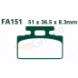 Klocki hamulcowe EBC FA 151 SFA (2 szt.) Klocki hamulcowe EBC FA 151 SFA (2 szt.)