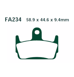 Klocki hamulcowe EBC FA 234 SFA (2 szt.)