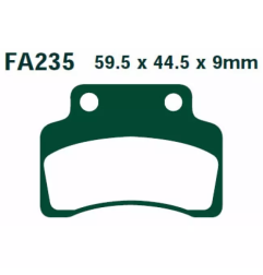 Klocki hamulcowe EBC FA 235 SFA (2 szt.)