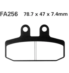 Klocki hamulcowe EBC FA 256 SFA (2 szt.)