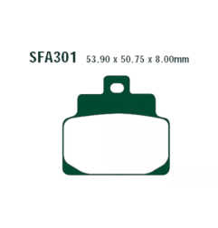 Klocki hamulcowe EBC FA 301 SFA (2 szt.)