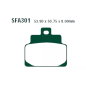 Klocki hamulcowe EBC FA 301 SFA (2 szt.)