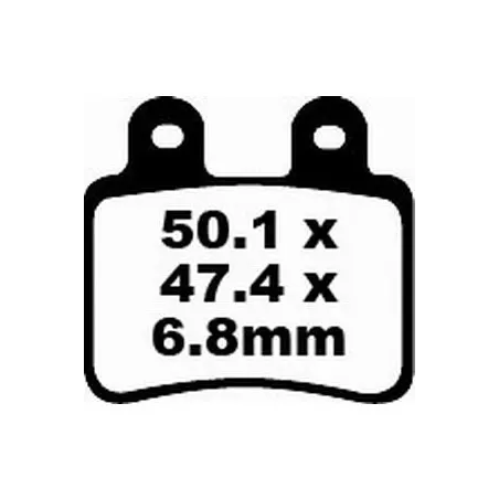 Klocki hamulcowe EBC FA 350 SFA (2 szt.)