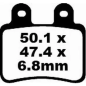 Klocki hamulcowe EBC FA 350 SFA (2 szt.) Klocki hamulcowe EBC FA 350 SFA (2 szt.)