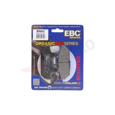 Klocki hamulcowe EBC FA 412 SFA (2 szt.)