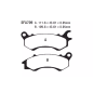 Klocki hamulcowe EBC FA 709 SFA 2szt Klocki hamulcowe EBC FA 709 SFA 2szt