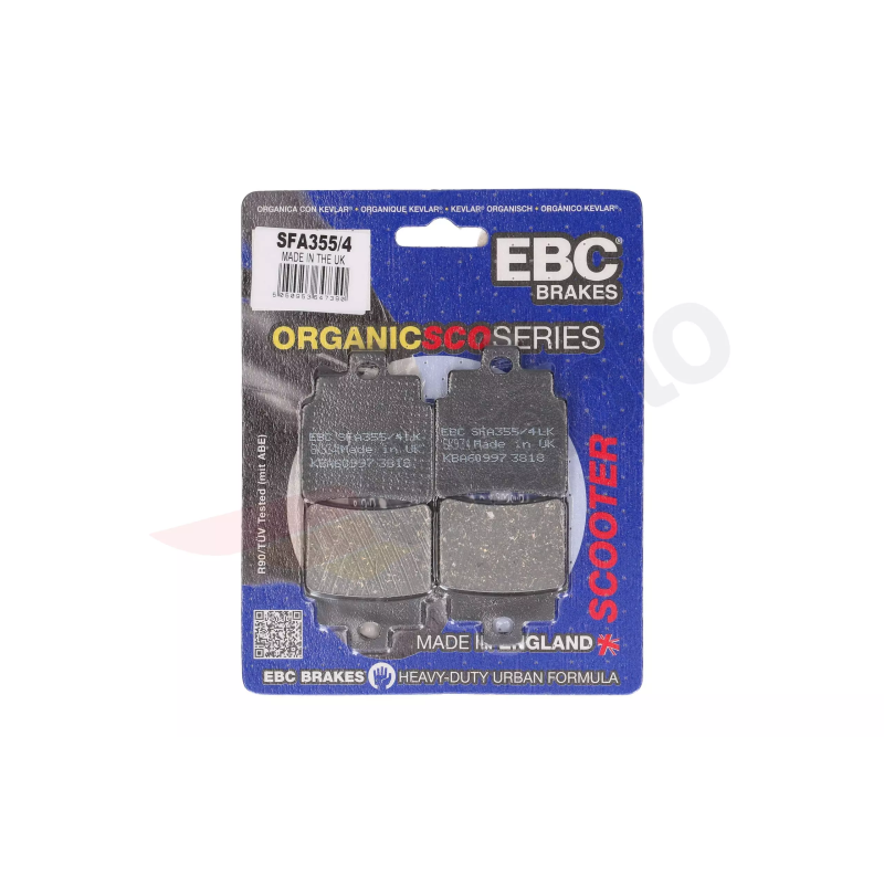 Klocki hamulcowe EBC FA 355/4 SFA (2 szt.) Klocki hamulcowe EBC FA 355/4 SFA (2 szt.)