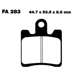 Klocki hamulcowe EBC FA 283/4 SFA (2 szt.)