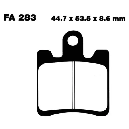 Klocki hamulcowe EBC FA 283/4 SFA (2 szt.)