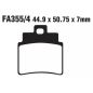 Klocki hamulcowe EBC FA 355/4 SFA (2 szt.) Klocki hamulcowe EBC FA 355/4 SFA (2 szt.)