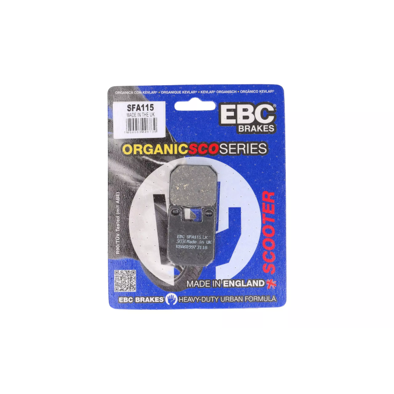 Klocki hamulcowe EBC FA 115 SFA (2 szt.) Klocki hamulcowe EBC FA 115 SFA (2 szt.)