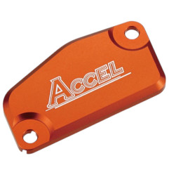 ACCEL POKRYWA POMPY HAMULCOWEJ PRZÓD KTM (BREMBO) SX/EXC DO 2013 KOLOR POMARAŃCZOWY