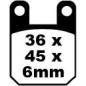 Klocki hamulcowe EBC FA 115 SFA (2 szt.) Klocki hamulcowe EBC FA 115 SFA (2 szt.)