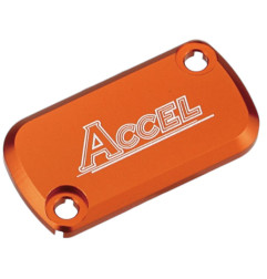 ACCEL POKRYWA POMPY HAMULCOWEJ PRZÓD KTM SX 65 '12- '13 KOLOR POMARAŃCZOWY - PROMOCJA