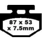 Klocki hamulcowe EBC FA 176 SFA (2 szt.) Klocki hamulcowe EBC FA 176 SFA (2 szt.)