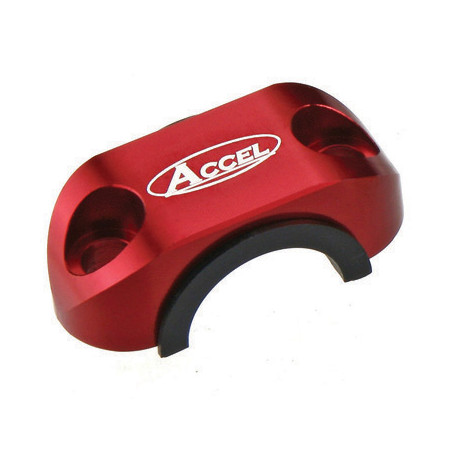 ACCEL UCHWYT POMPY HAMULCOWEJ KOLOR CZERWONY (RC-01RD)