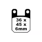Klocki hamulcowe EBC FA 115 SFA HH (2 szt.) Klocki hamulcowe EBC FA 115 SFA HH (2 szt.)