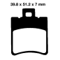 Klocki hamulcowe EBC FA 193 SFA HH (2 szt.) Klocki hamulcowe EBC FA 193 SFA HH (2 szt.)