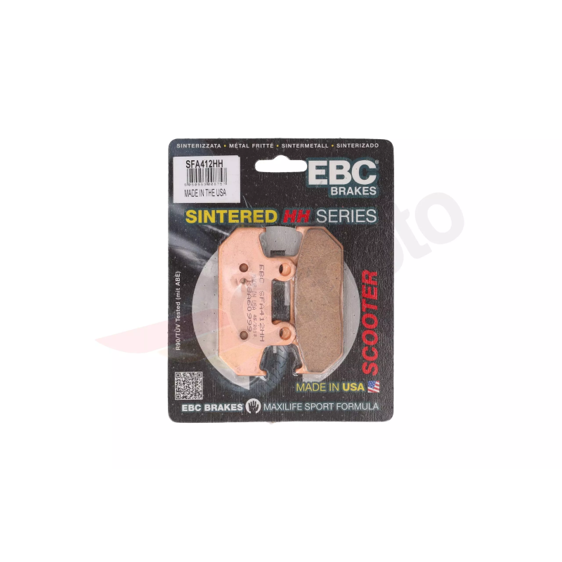 Klocki hamulcowe EBC FA 412 SFA HH (2 szt.) Klocki hamulcowe EBC FA 412 SFA HH (2 szt.)