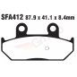 Klocki hamulcowe EBC FA 412 SFA HH (2 szt.) Klocki hamulcowe EBC FA 412 SFA HH (2 szt.)