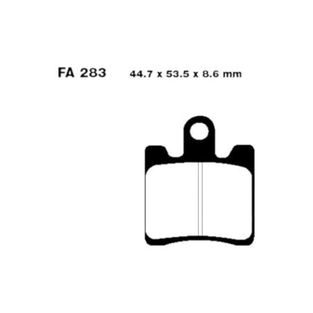 Klocki hamulcowe EBC FA 283/4 SFA HH (4 szt.)