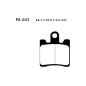 Klocki hamulcowe EBC FA 283/4 SFA HH (4 szt.)