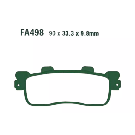 Klocki hamulcowe EBC FA 498 SFA HH (2 szt.)