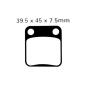 Klocki hamulcowe EBC FA 054 SFA HH (2 szt.)