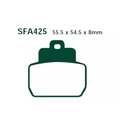 Klocki hamulcowe EBC FA 425 SFA HH (2 szt.)