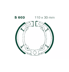 Szczęki hamulcowe EBC 603