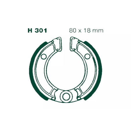 Szczęki hamulcowe EBC 301